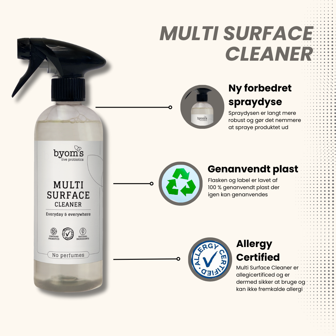 PROBIOTIC MULTI-SURFACE CLEANER - No perfumes - AC